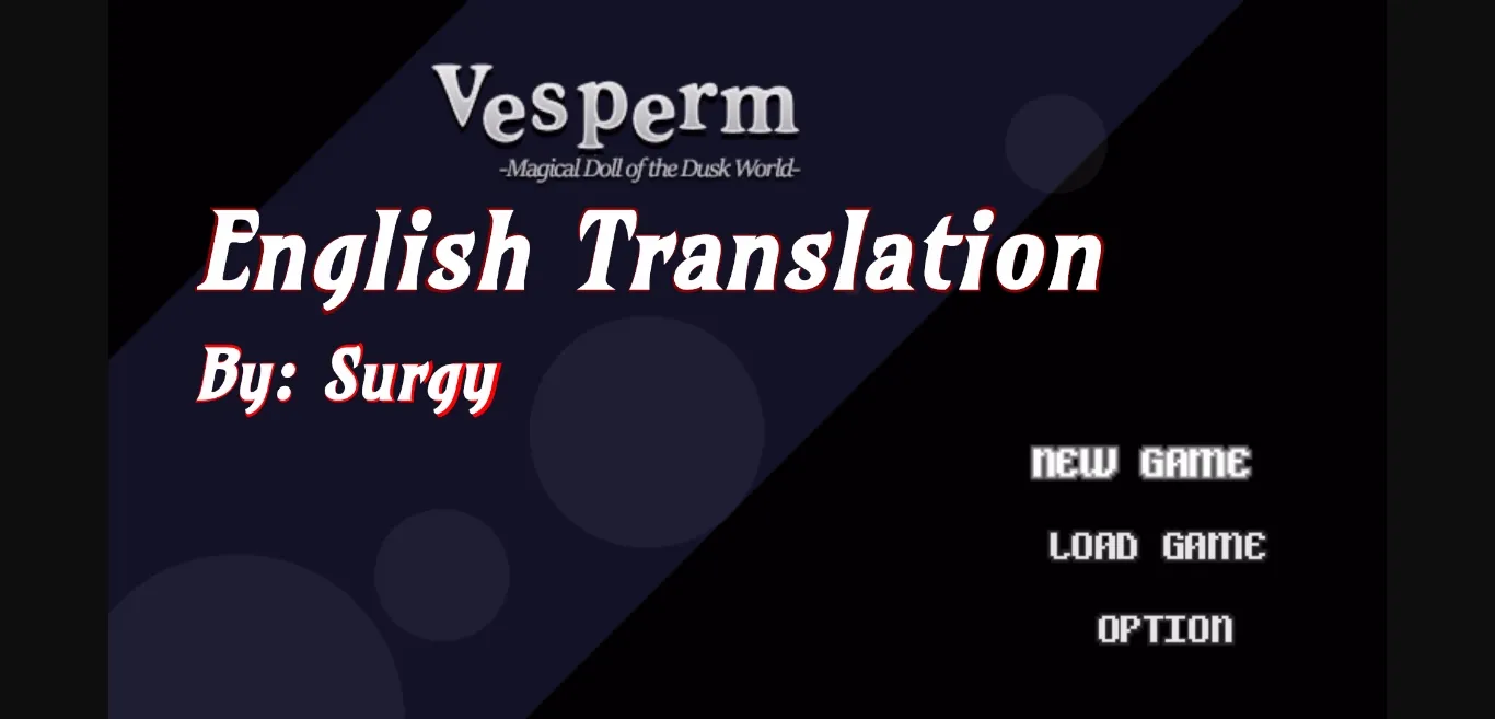 RPGM Completed Vesperm - Magical Doll of the Dusk World [Final] [Hoshikuzu Garage] | Free Adult Games