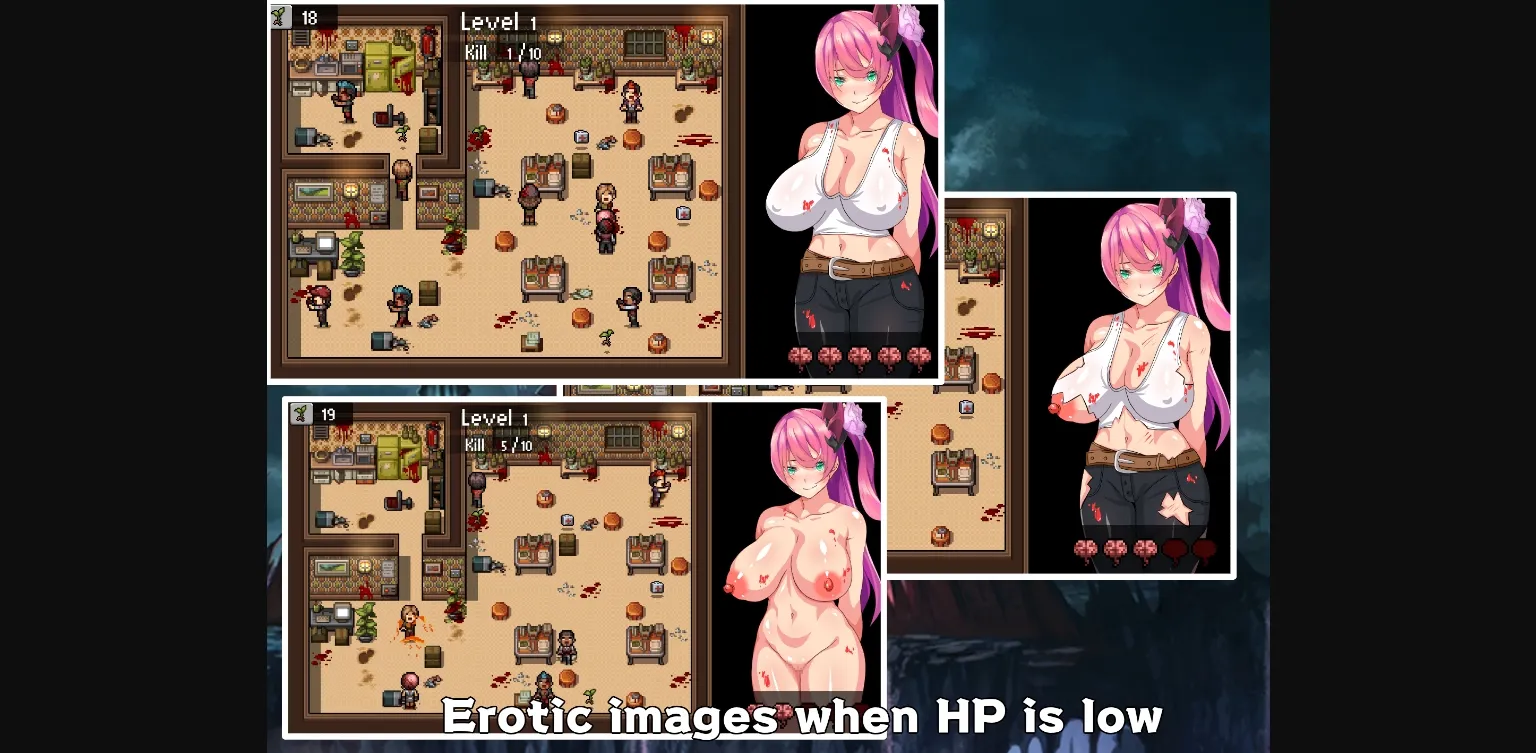 RPGM Completed ZOMBIE WAR [Final] [r18Kuri] | Free Adult Games