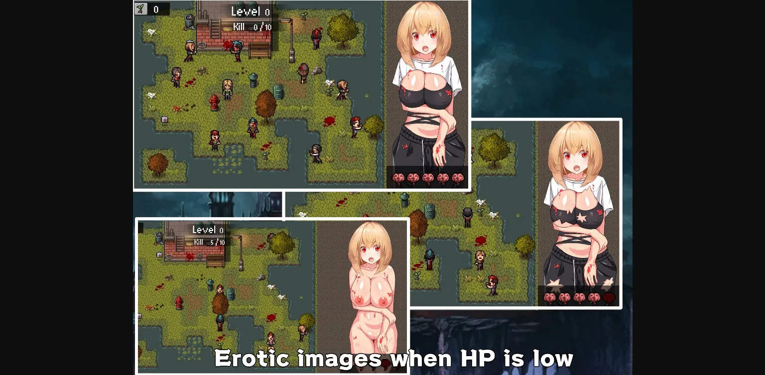 RPGM Completed ZOMBIE WAR [Final] [r18Kuri] | Free Adult Games