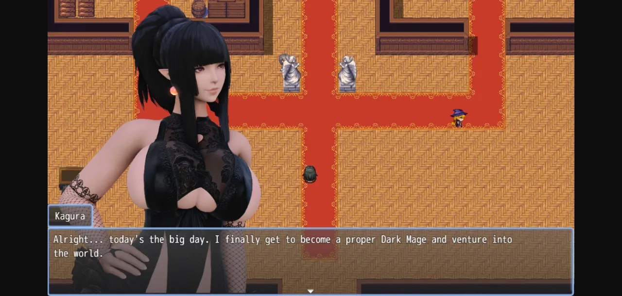 RPGM Dark Magician Kagura [v0.1.3 Hotfix1] [Kagura Kurotsuki] | Free Adult Games