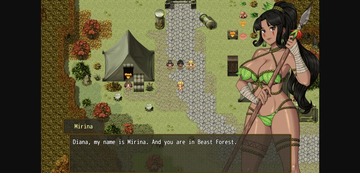 RPGM Diana's Quest 2 Give Back My Clothes [v1.0.0 Demo] [Hentai Room] | Free Adult Games