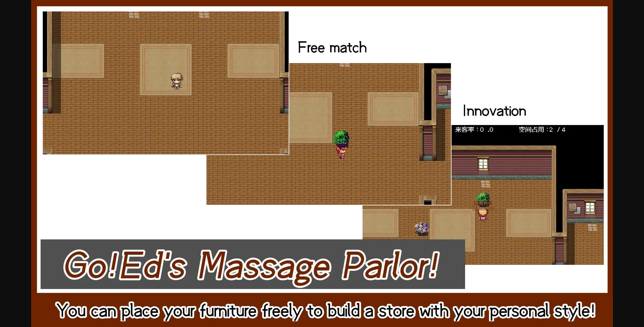 RPGM EMP-Go! Ed's Massage Parlor! [v1.61] [baishuizhou] | Free Adult Games