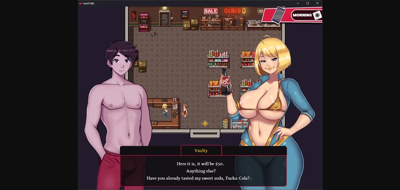 RPGM Lewd Falls [v0.04] [Nyopan] | Free Adult Games