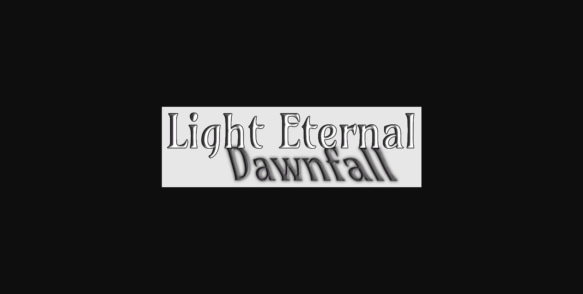RPGM Light Eternal  Dawnfall [Demo] [The Mithril Hourglass] | Free Adult Games