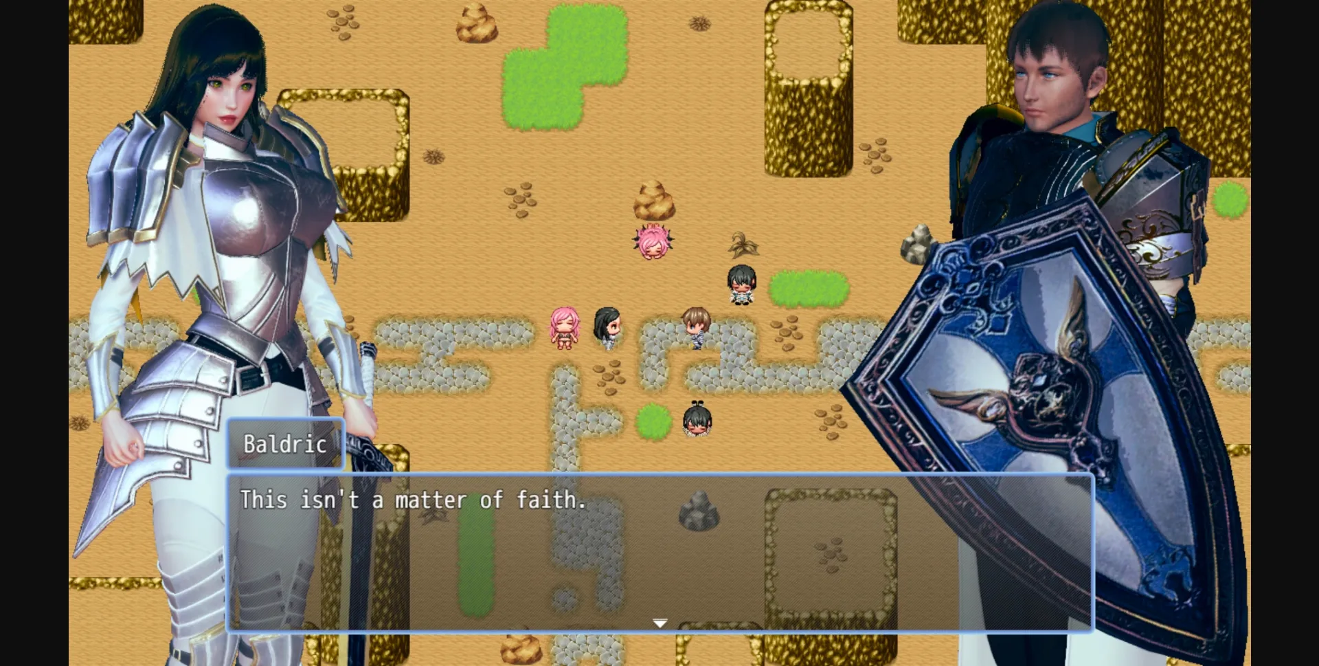 RPGM Light Eternal  Dawnfall [Demo] [The Mithril Hourglass] | Free Adult Games