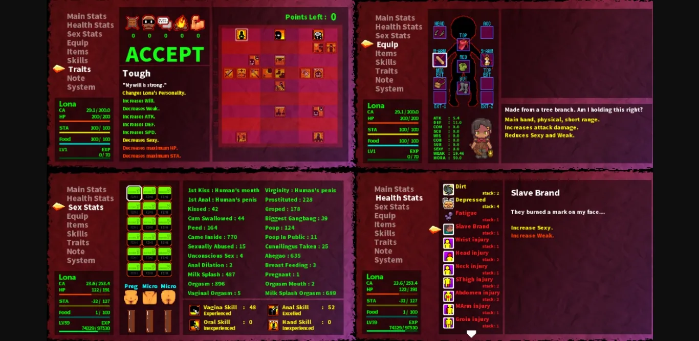 RPGM LonaRPG [v0.9.8.1.3] [EccmA417] | Free Adult Games