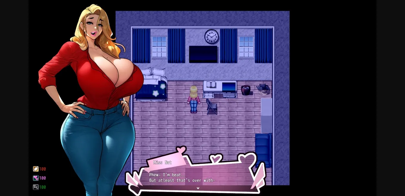 RPGM Miss Nat's Rural Town Adventure [v0.002a] [Unit009] | Free Adult Games