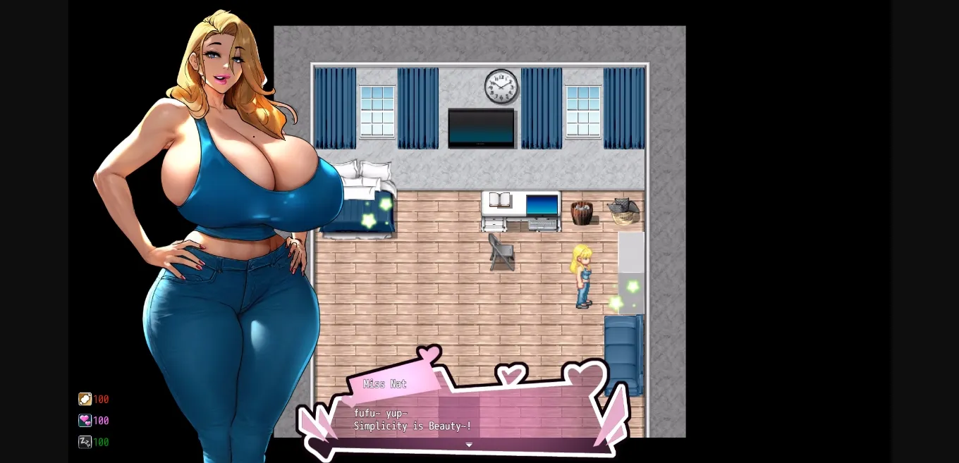 RPGM Miss Nat's Rural Town Adventure [v0.002a] [Unit009] | Free Adult Games