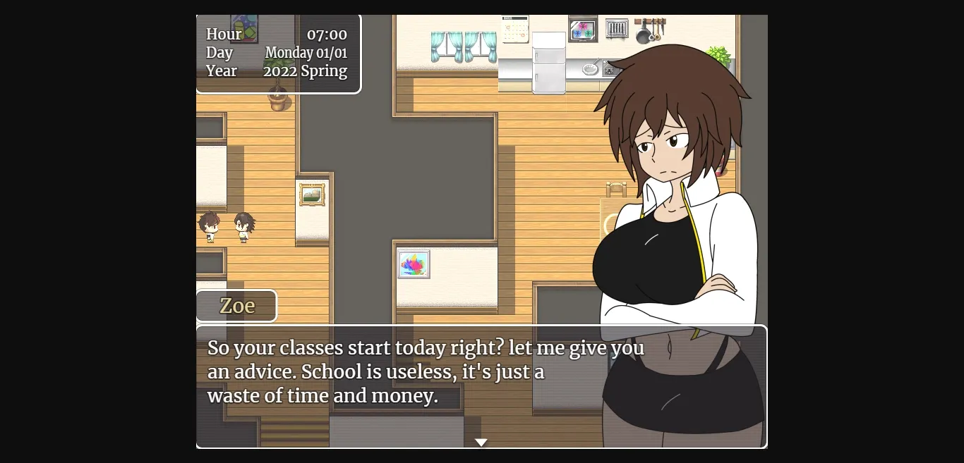 RPGM My College [v0.16.2] [Frank Vector] | Free Adult Games