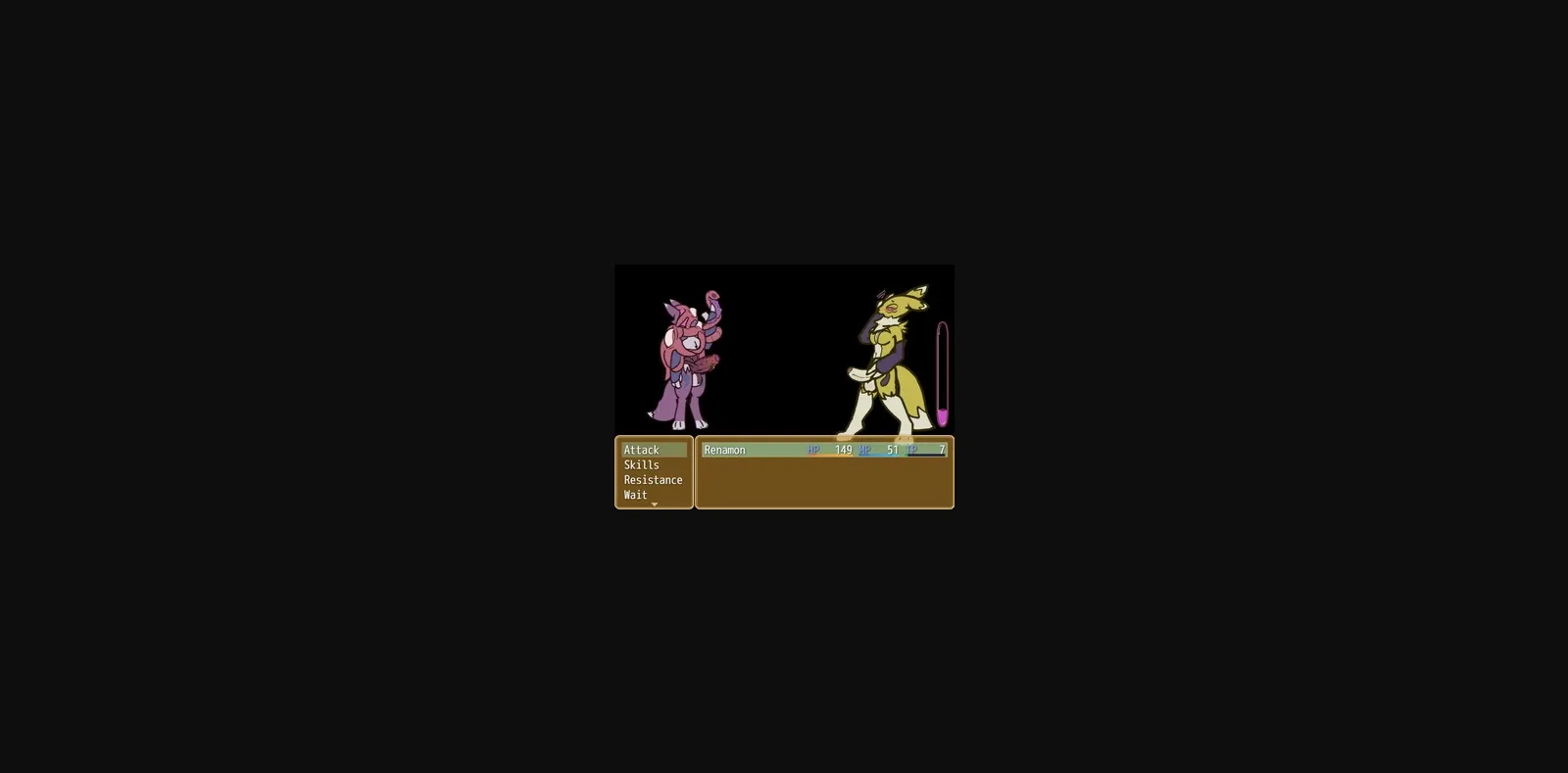 RPGM Renamon VS Creatures [v0.06.6] [TrapKnight] | Free Adult Games