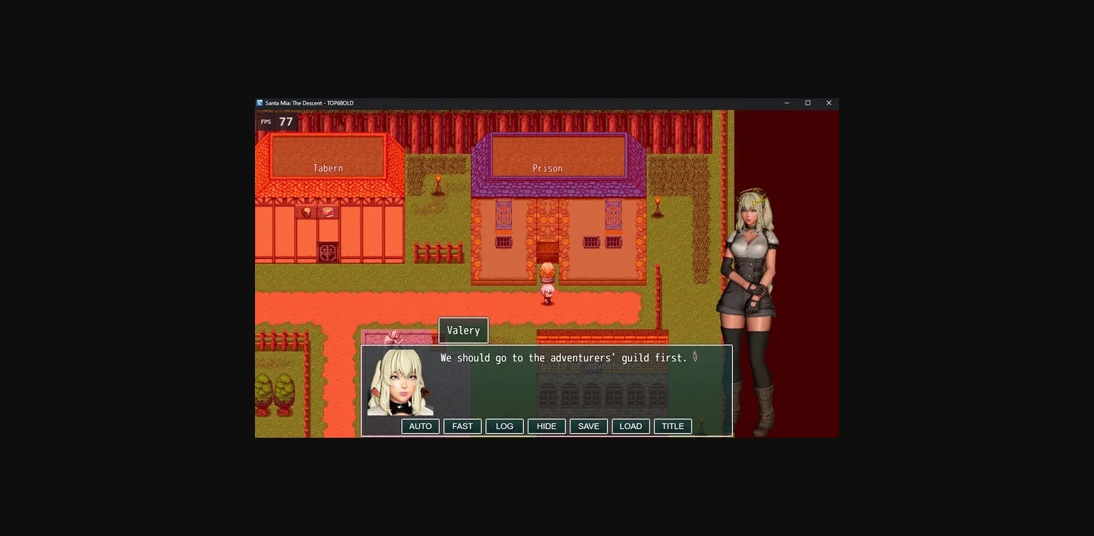 RPGM Santa Mia  The Descent [v0.03] [TOP68OLD] | Free Adult Games