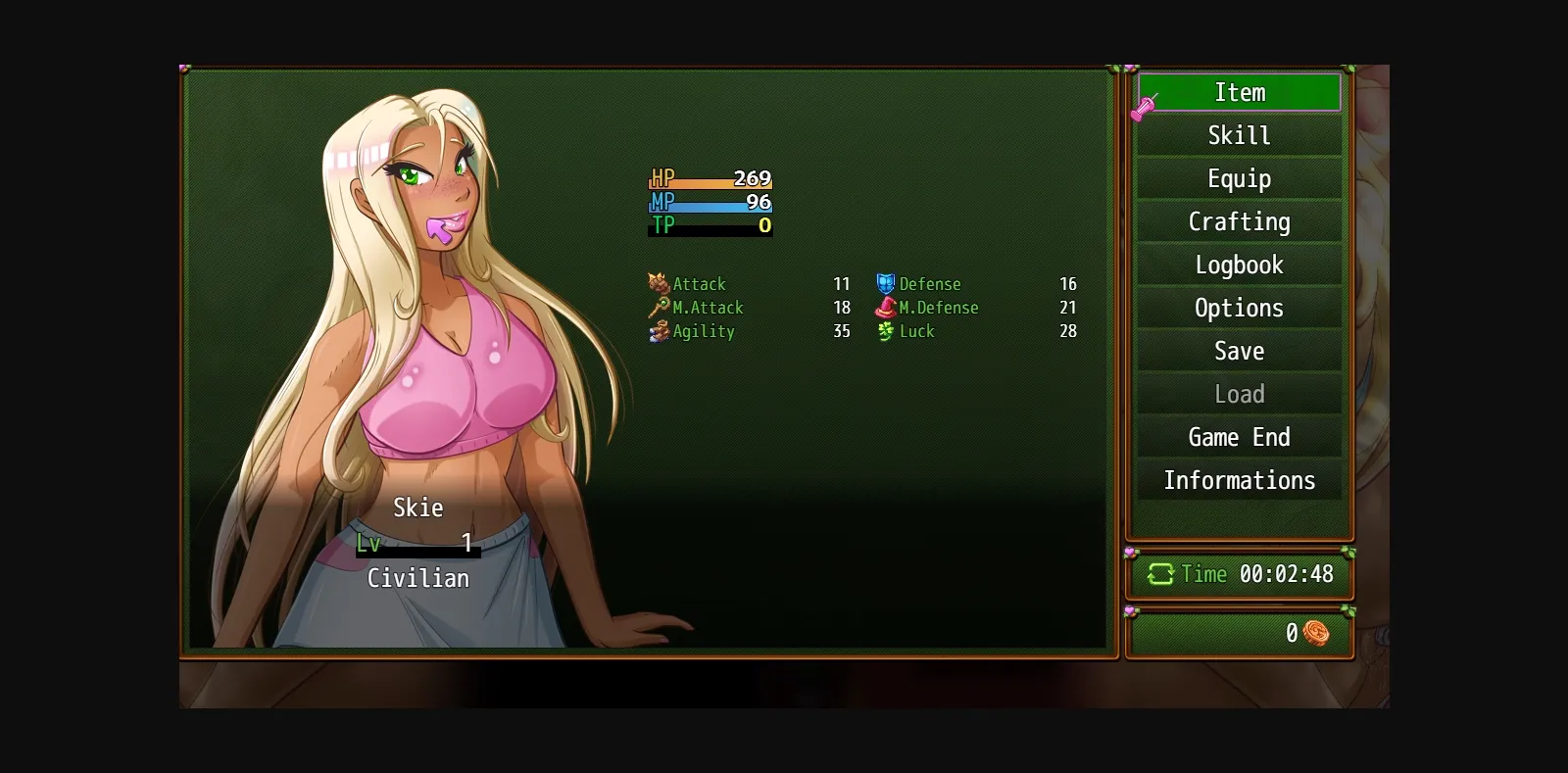 RPGM Skie's Inflatable Adventures [v0.12d] [Skie Maree] | Free Adult Games