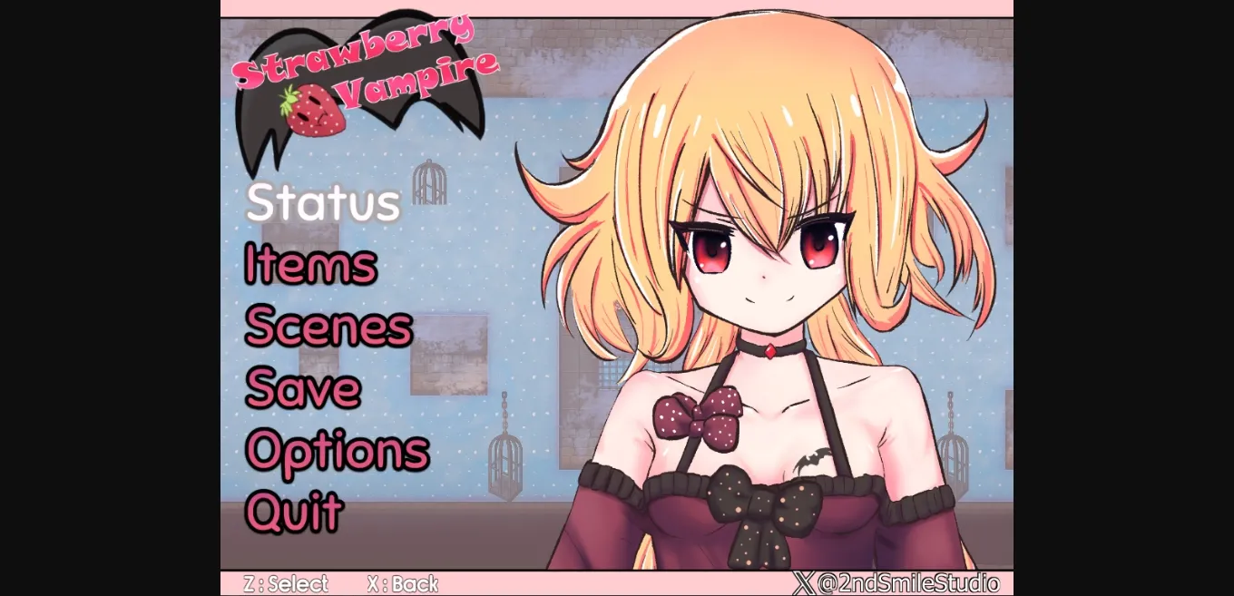 RPGM Strawberry Vampire [v0.2 Demo] [Second Smile Studio] | Free Adult Games