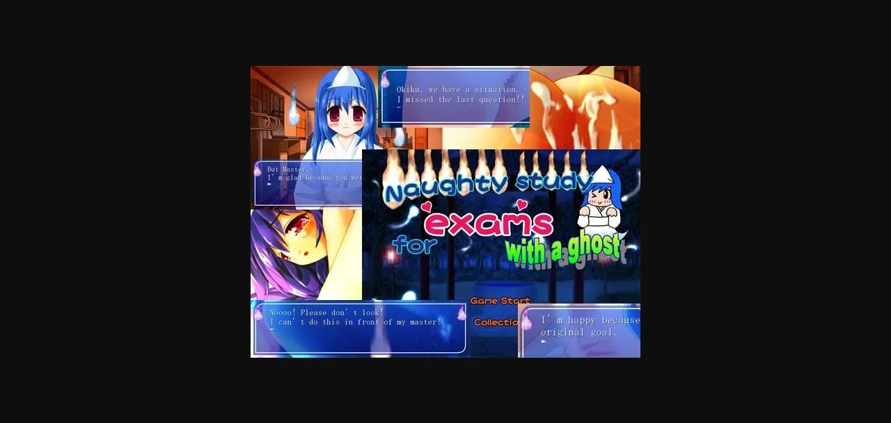 VN Others Completed Naughty Study for Exams with a Ghost [Final] [Kyapion] | Free Adult Games