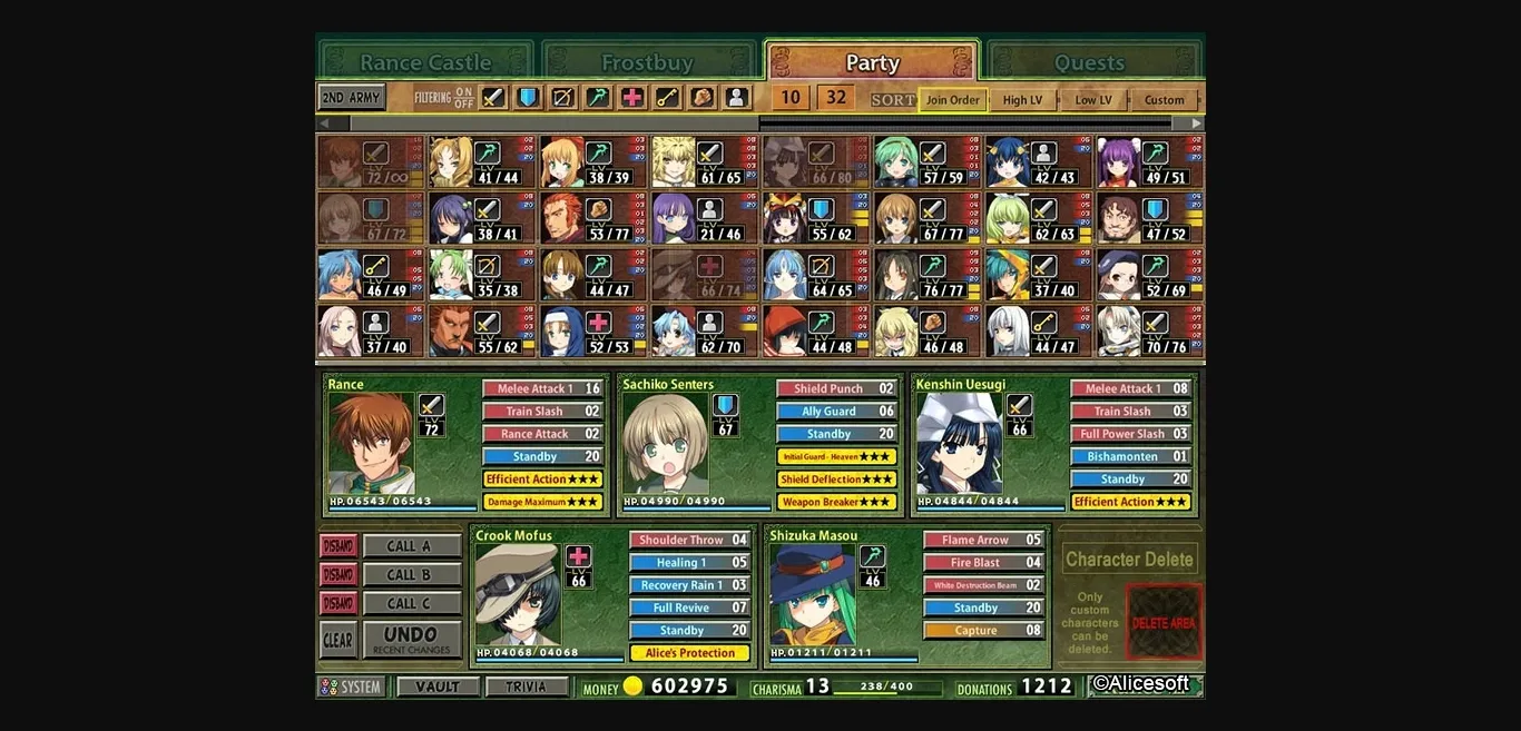 VN Others Completed Rance Quest Magnum [v1.002] [Alicesoft] | Free Adult Games