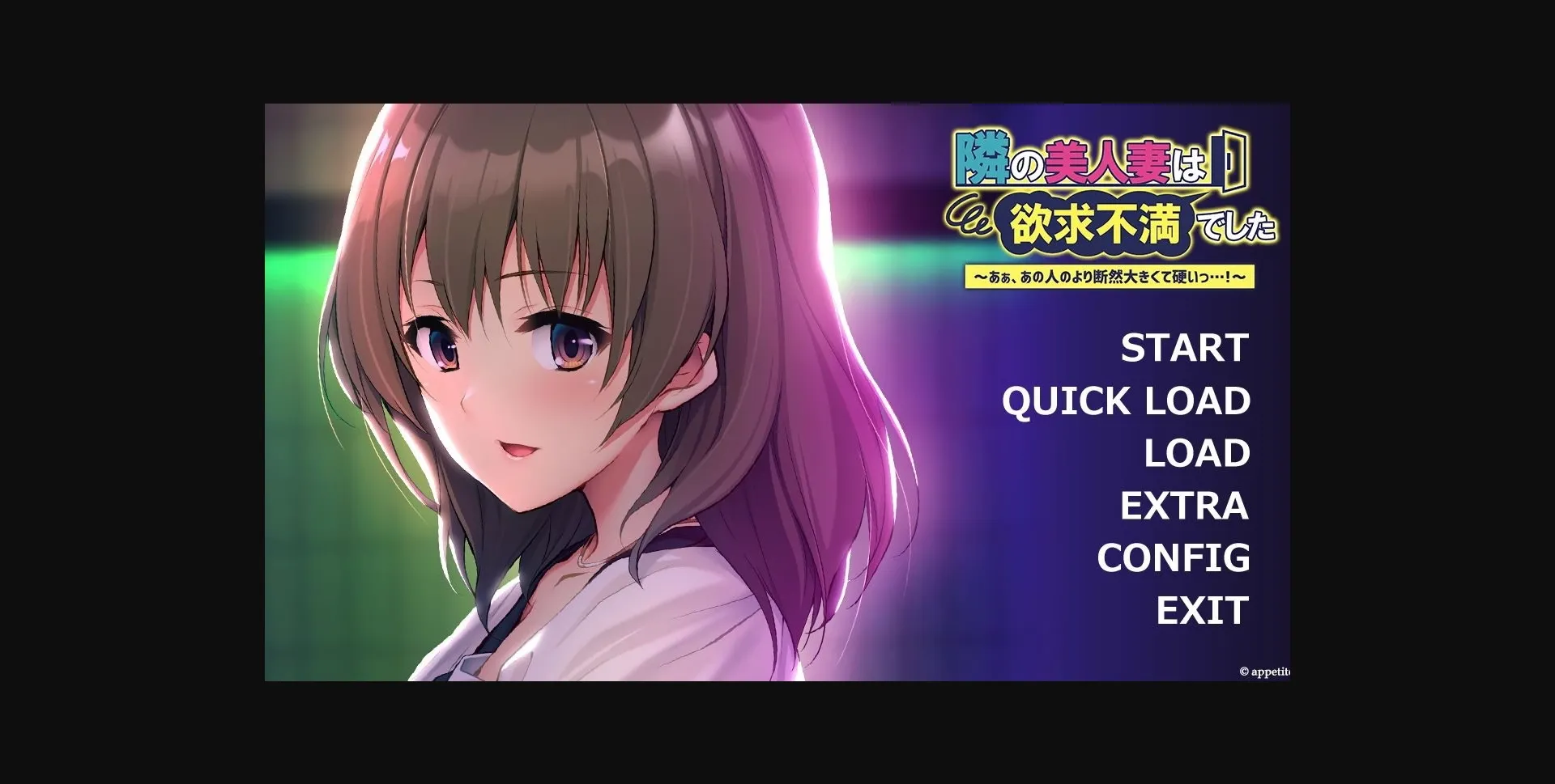 VN Others Completed The beautiful married woman living next door was sexually frustrated. Aaah, you're way bigger and harder than him...! [Final] [Appetite] | Free Adult Games