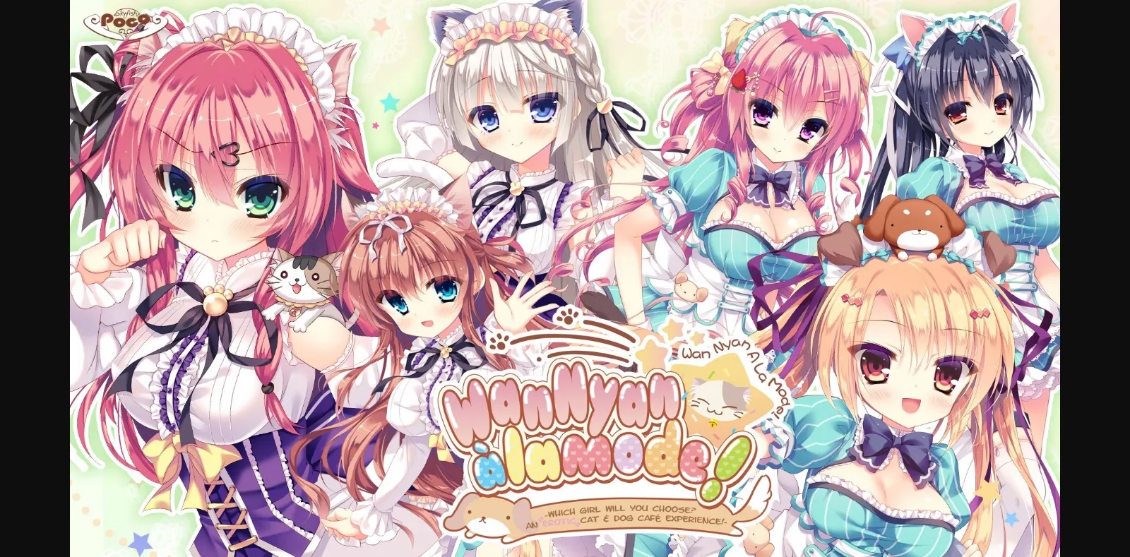VN Others Completed WanNyan à la mode! Which Girl Will You Choose  An Erotic Cat & Dog Café Experience [Final] [SkyFish poco] | Free Adult Games
