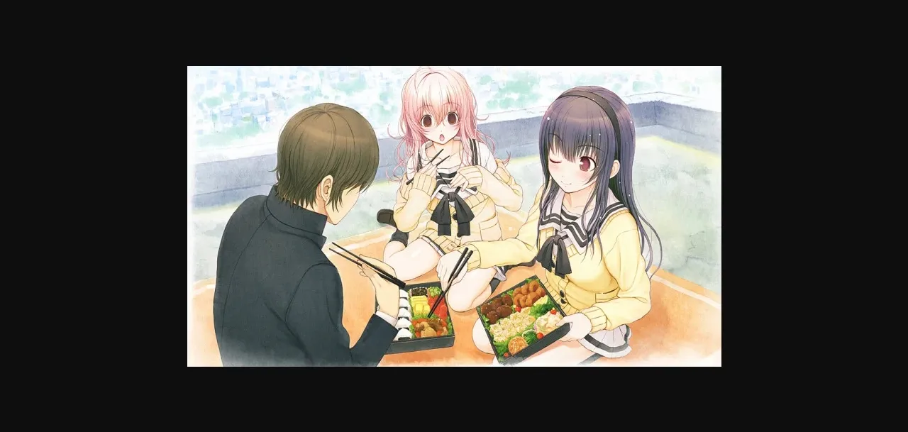 VN Others Completed YOU and ME and HER  a love story [v1.00] [Nitroplus JAST USA] | Free Adult Games