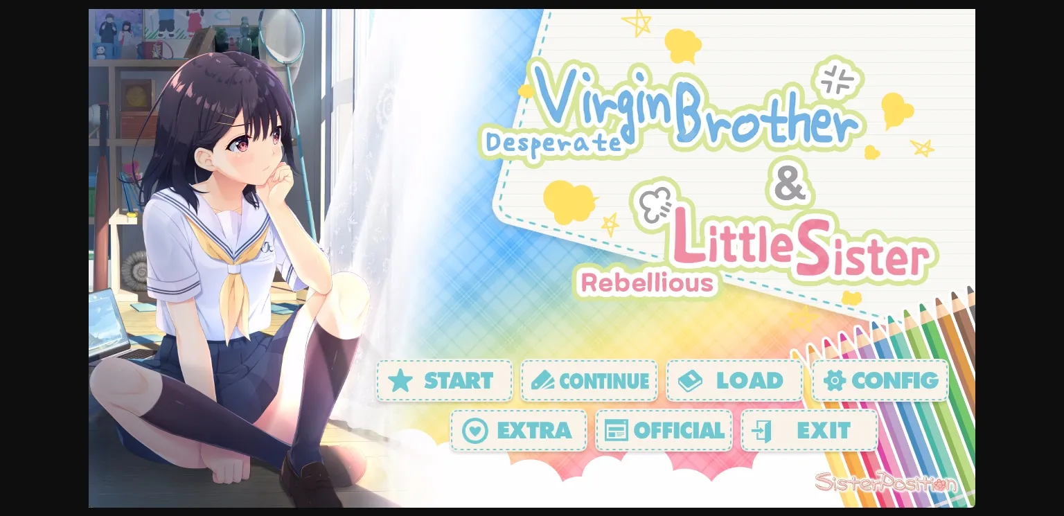 VN Others Desperate Virgin Brother & Rebellious Little Sister + DLCs [AI Translation] [Sister Position Wisp] | Free Adult Games