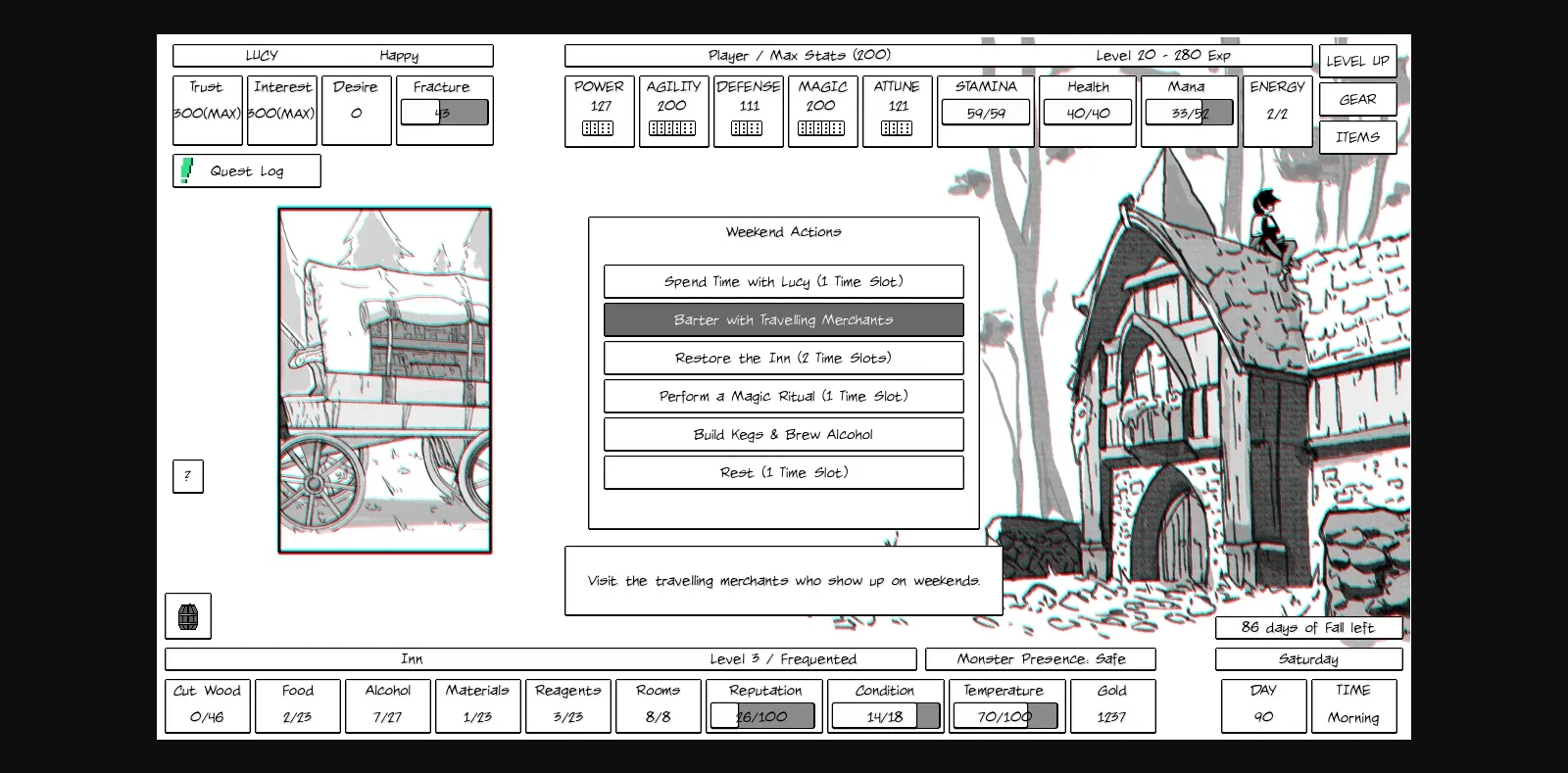 VN Others Finding Color in the Ashes [Alpha v1.21] [MooncatcherStudios] | Free Adult Games