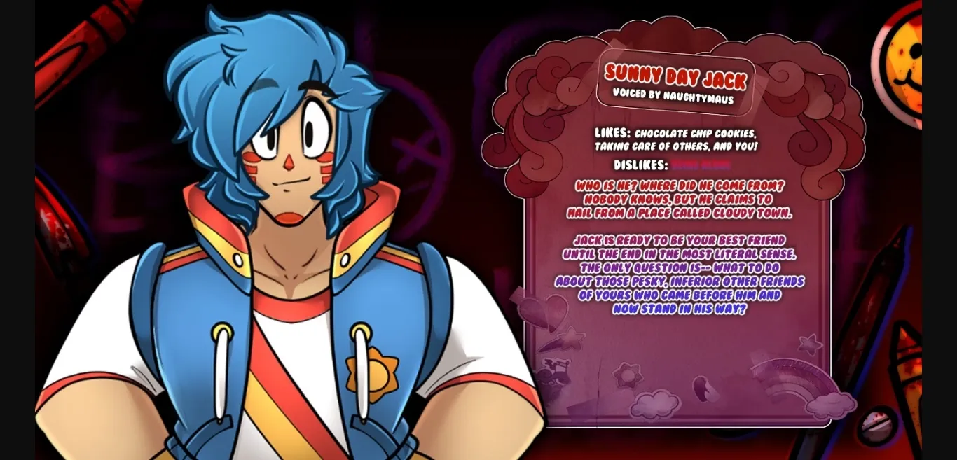 VN Others Onhold Something's Wrong with Sunny Day Jack [Extended Demo] [SnaccPop Studios] | Free Adult Games