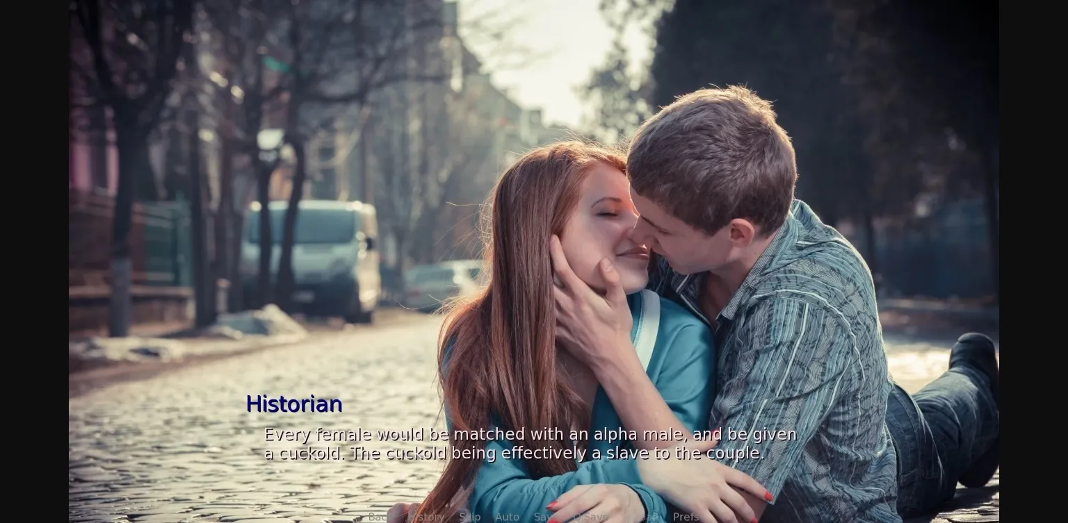 VN Ren'Py A Femdom Future  Alphas and Cuckolds [v0.8] [TheSingularity] | Free Adult Games