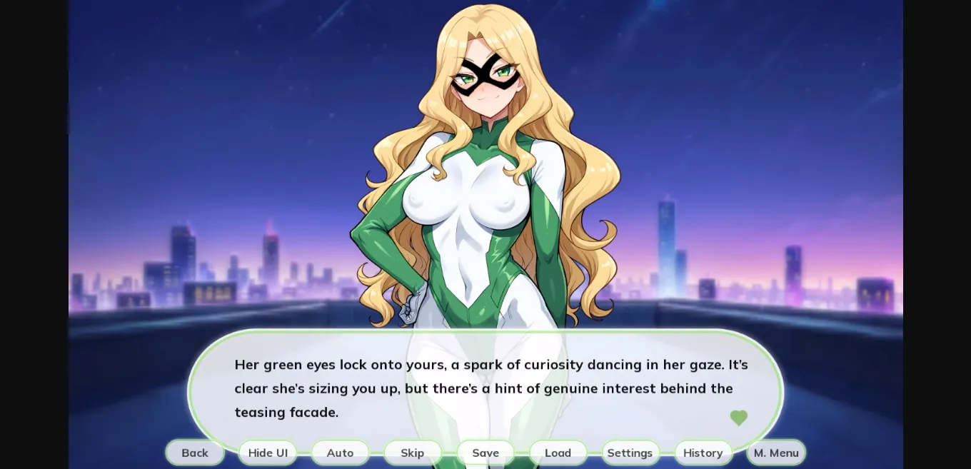 VN Ren'Py A Night with SuperHero [Demo] [Naughty Narratives] | Free Adult Games