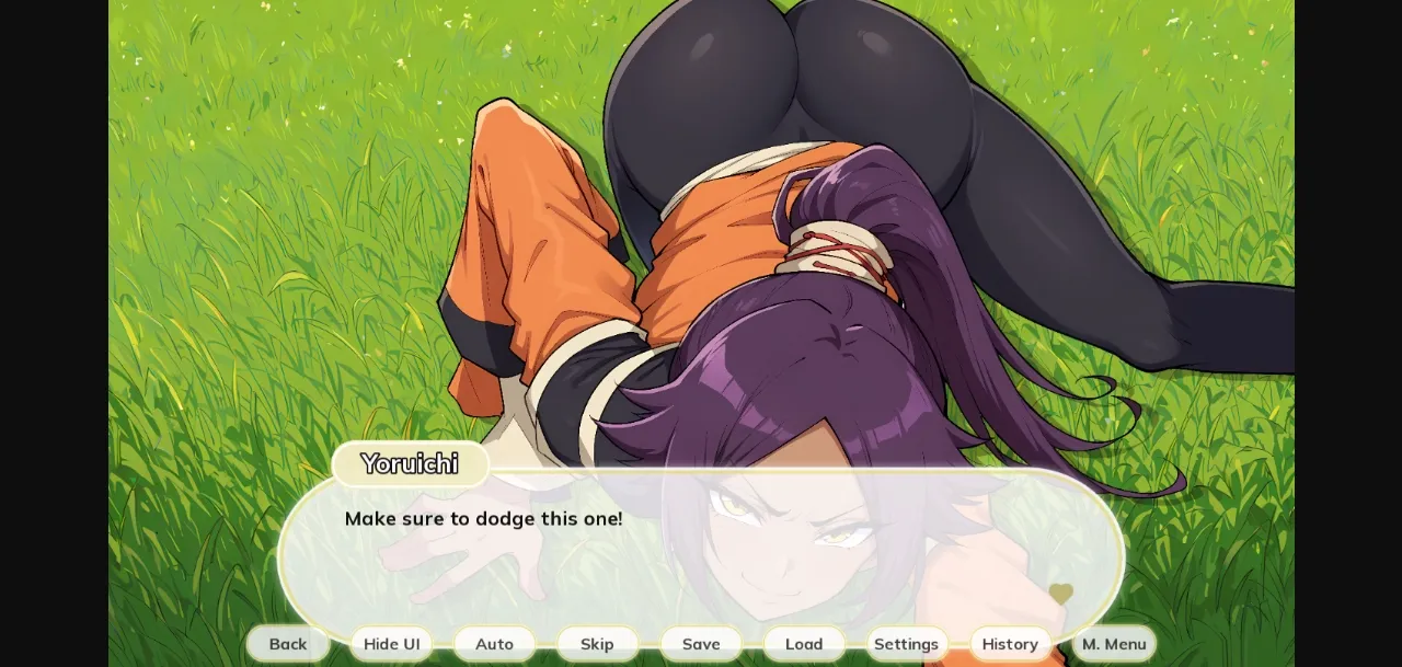 VN Ren'Py A Night With  Yoruichi [v1.0] [Naughty Narratives] | Free Adult Games