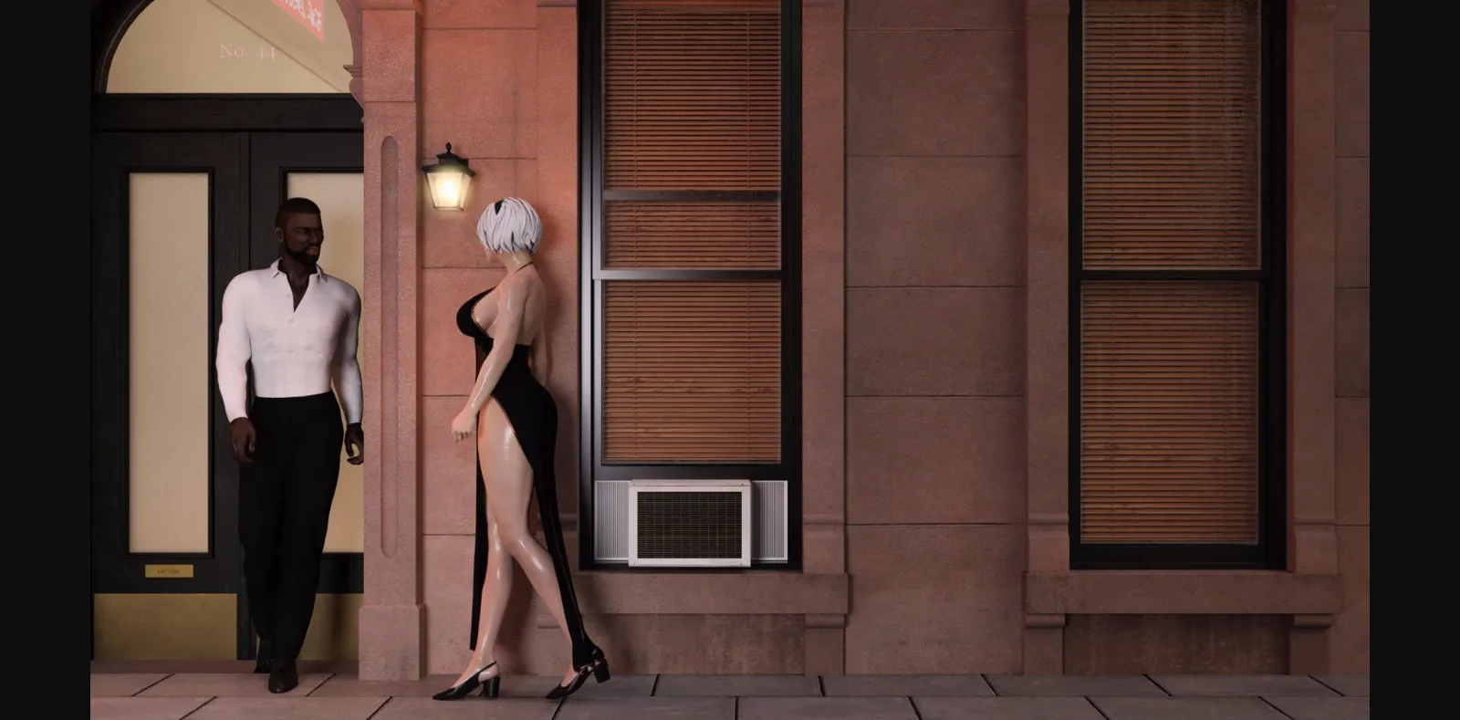 VN Ren'Py Abandoned 2B Interracial NTR [v0.01] [VixenVail] | Free Adult Games