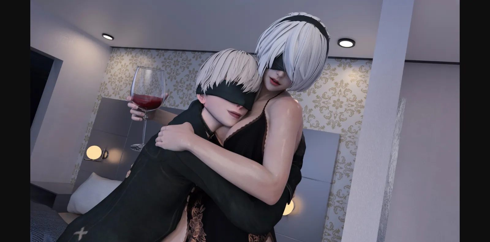 VN Ren'Py Abandoned 2B Interracial NTR [v0.01] [VixenVail] | Free Adult Games
