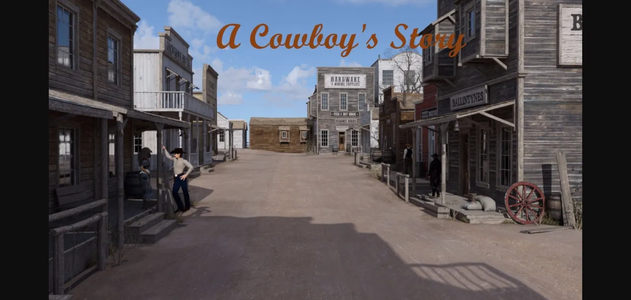 VN Ren'Py Abandoned A Cowboys Story [v0.4b] [Noller72] | Free Adult Games