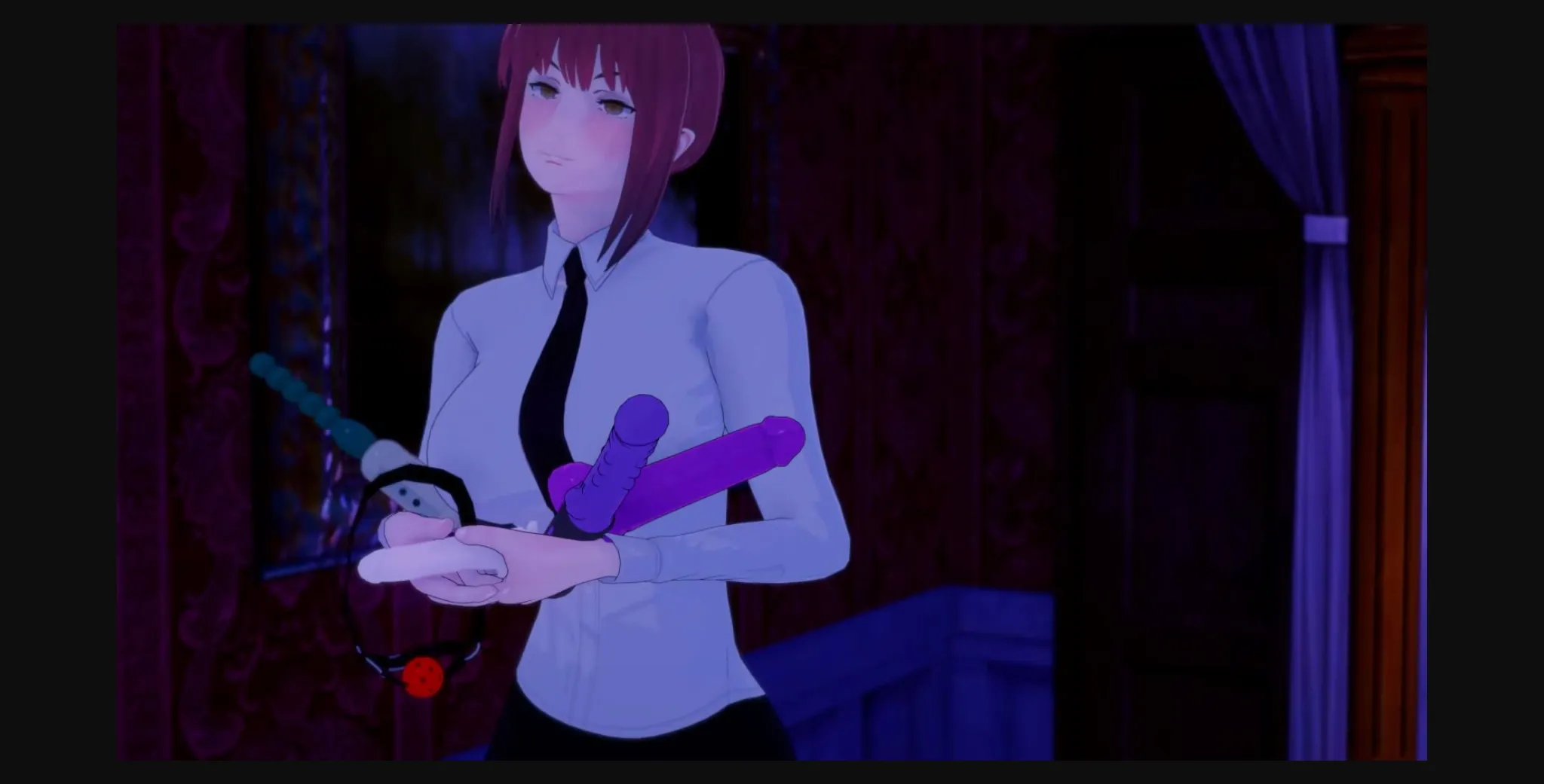 VN Ren'Py Abandoned A Day with Makima [v0.1] [Momoki] | Free Adult Games