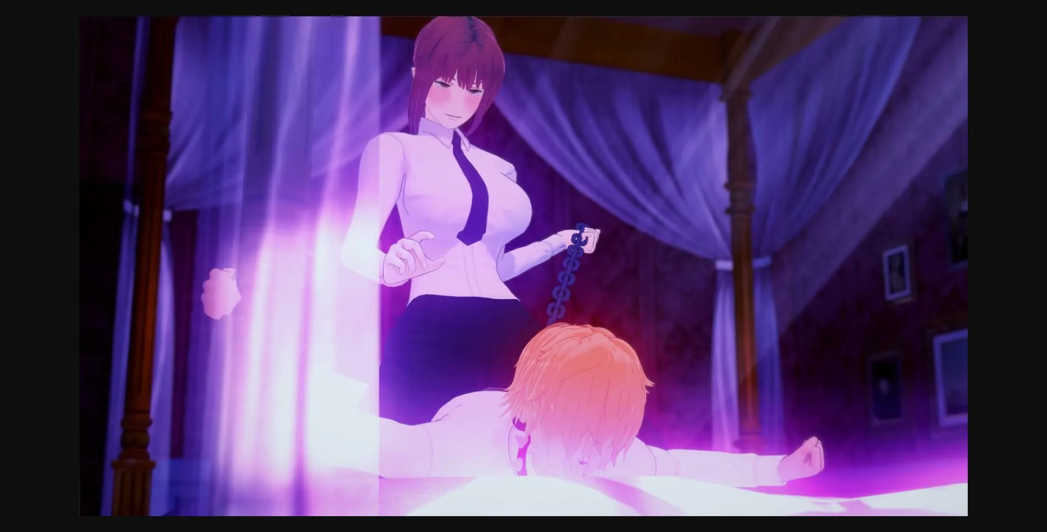 VN Ren'Py Abandoned A Day with Makima [v0.1] [Momoki] | Free Adult Games