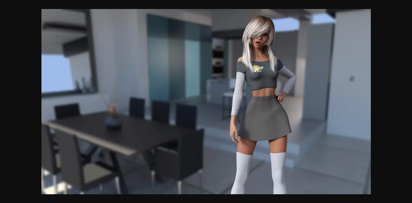 VN Ren'Py Abandoned A New Start  Down the Rabbit Hole [v0.01] [Werdddsaa] | Free Adult Games