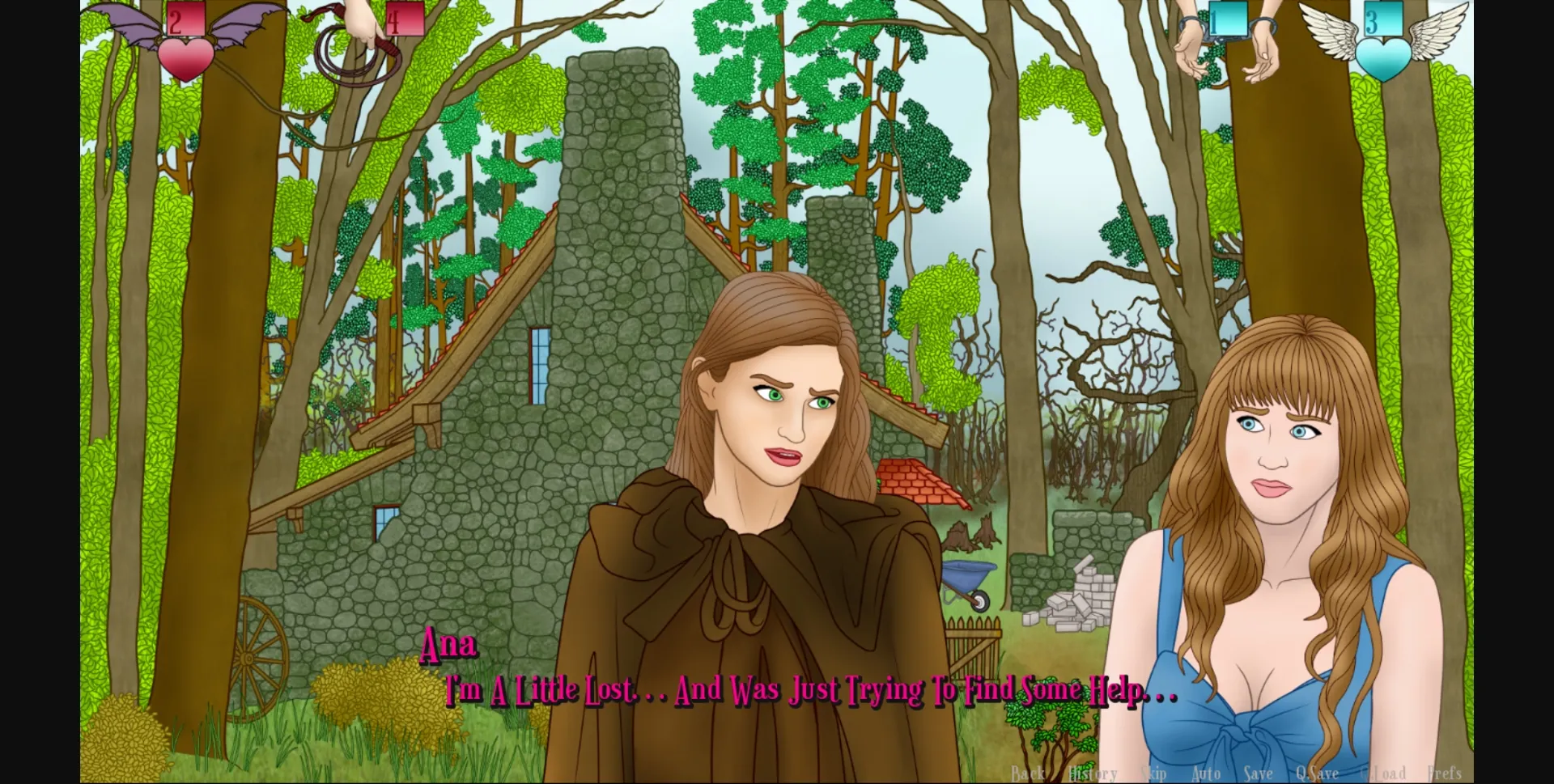 VN Ren'Py Abandoned Adventurerotica [v0.2] [Andromax] | Free Adult Games