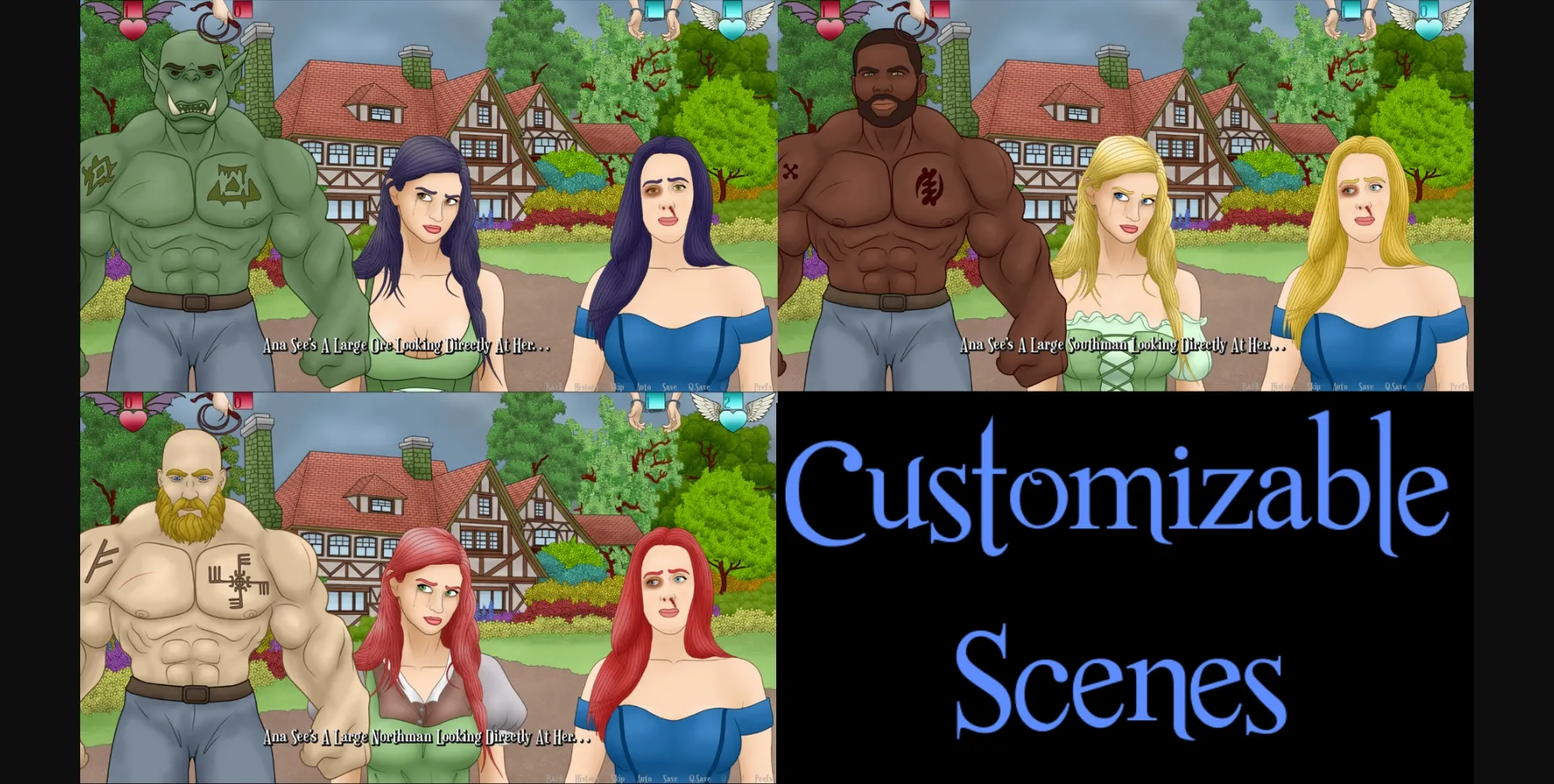 VN Ren'Py Abandoned Adventurerotica [v0.2] [Andromax] | Free Adult Games