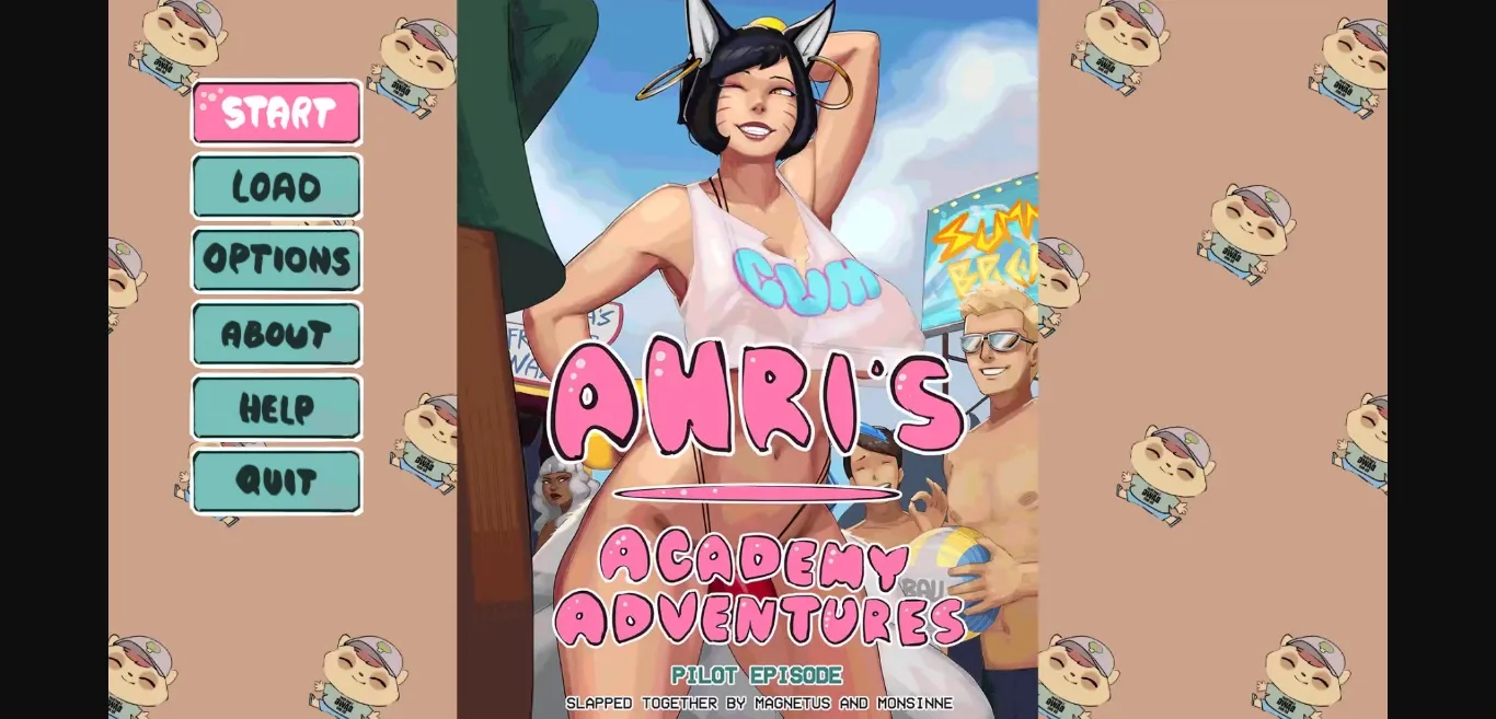 VN Ren'Py Abandoned Ahri's academy adventures [Demo] [Monsinne & Magbo] | Free Adult Games