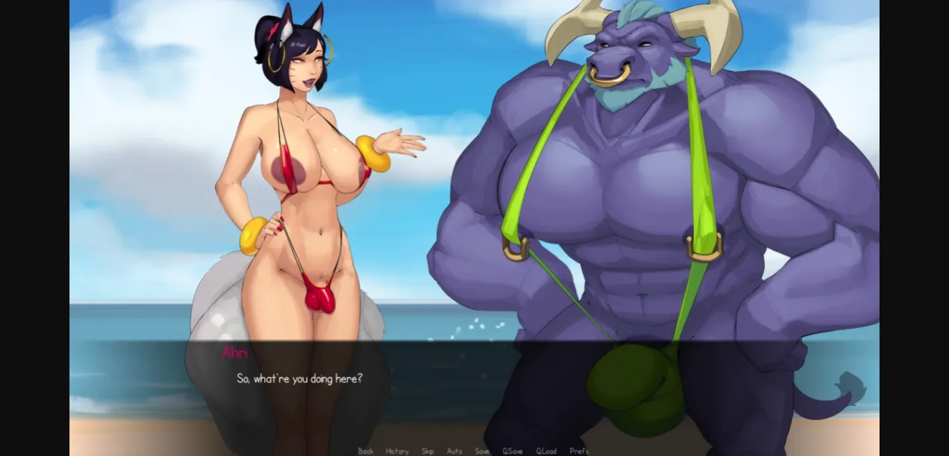 VN Ren'Py Abandoned Ahri's academy adventures [Demo] [Monsinne & Magbo] | Free Adult Games