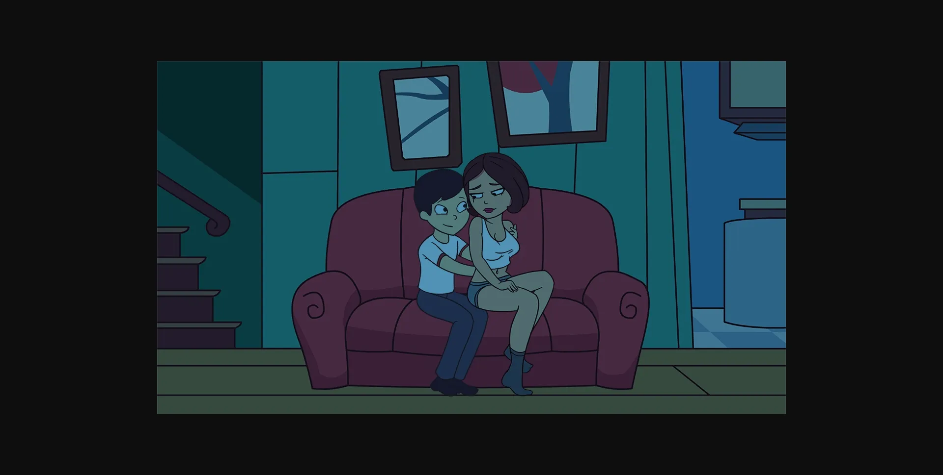 VN Ren'Py Abandoned American MILF [v0.01] [Vaultman] | Free Adult Games