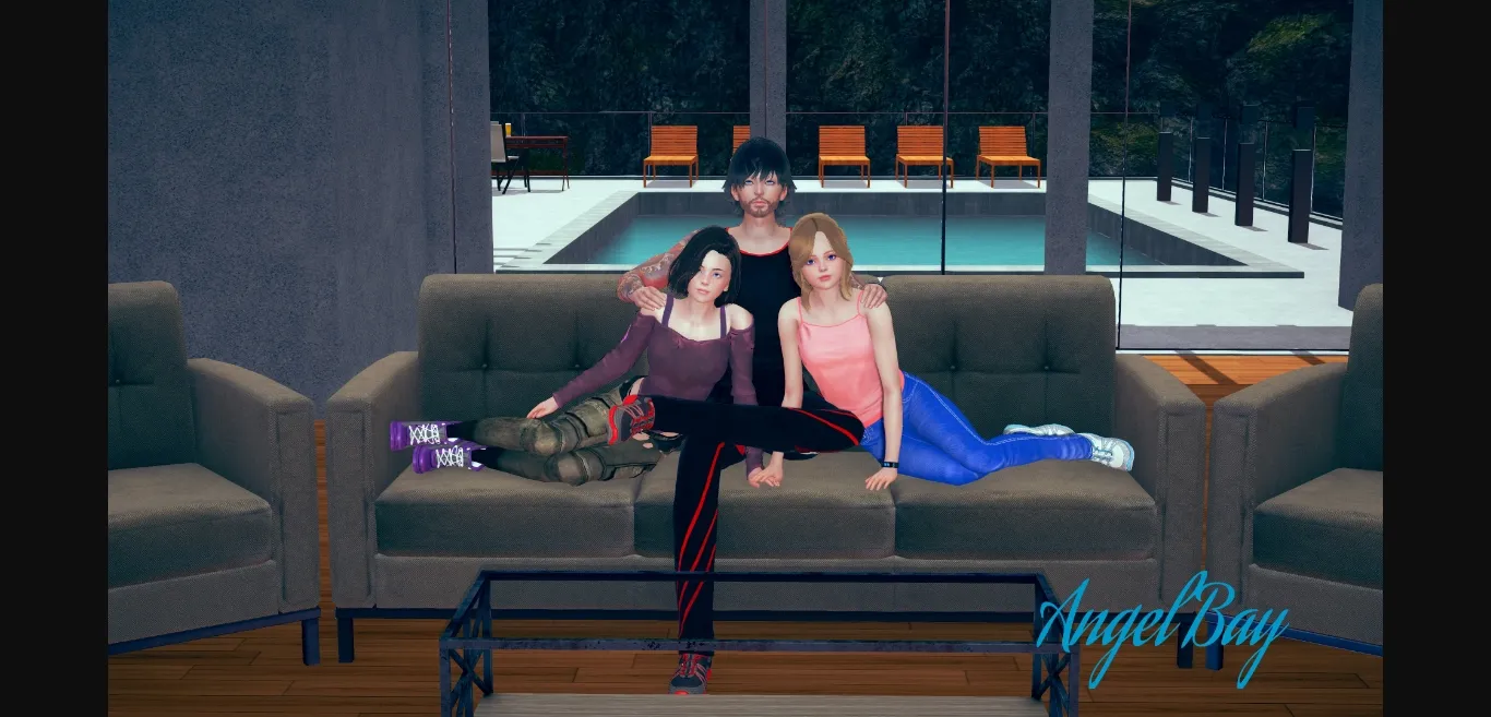 VN Ren'Py Abandoned Angel Bay [v0.6] [TaintedWays] | Free Adult Games