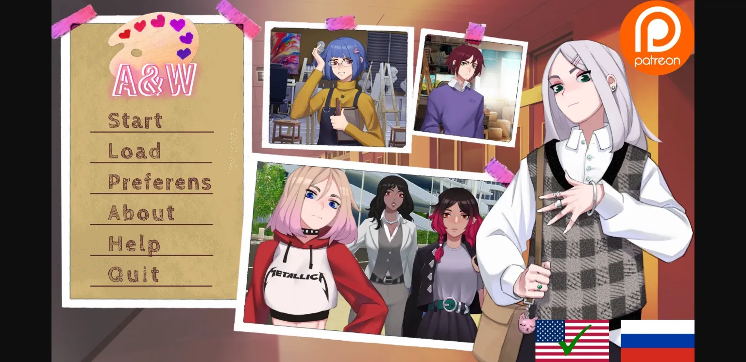 VN Ren'Py Abandoned Art&Waifu [v0.1] [mozgoebatel] | Free Adult Games