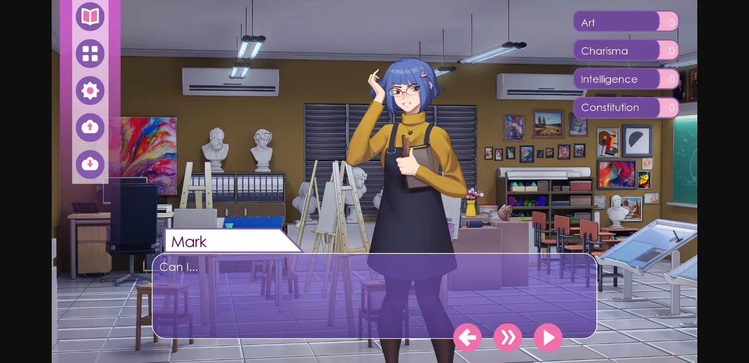 VN Ren'Py Abandoned Art&Waifu [v0.1] [mozgoebatel] | Free Adult Games