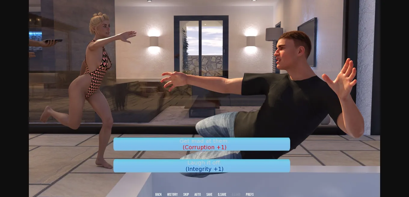 VN Ren'Py Abandoned Azure Nights [Ch. 1.1] [JG Productions] | Free Adult Games