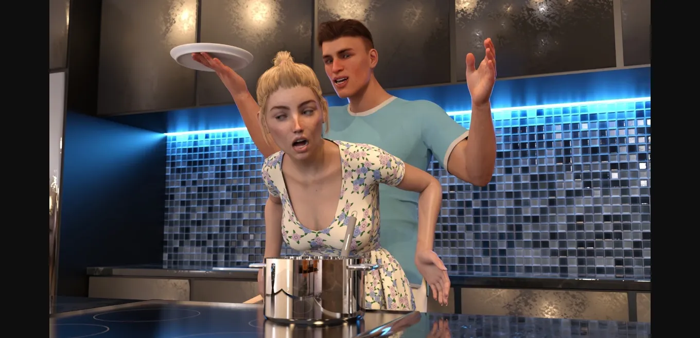 VN Ren'Py Abandoned Azure Nights [Ch. 1.1] [JG Productions] | Free Adult Games