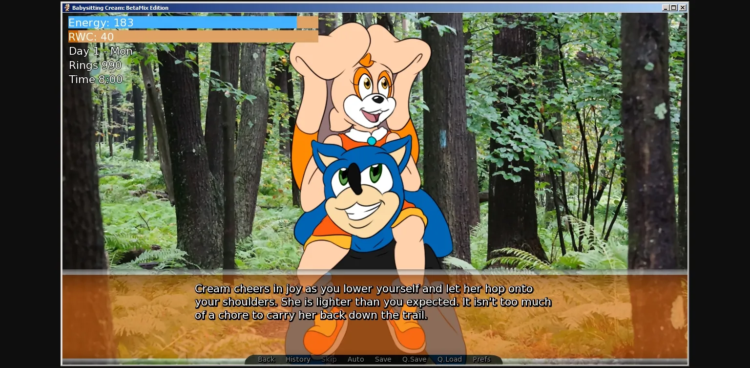 VN Ren'Py Abandoned Babysitting Cream  BetaMix Edition [v0.3.5] [Novilon] | Free Adult Games