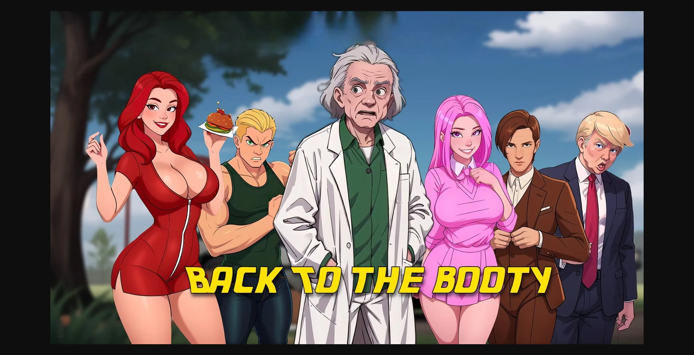 VN Ren'Py Abandoned Back to the Booty [v0.203] [Dark Coffee] | Free Adult Games