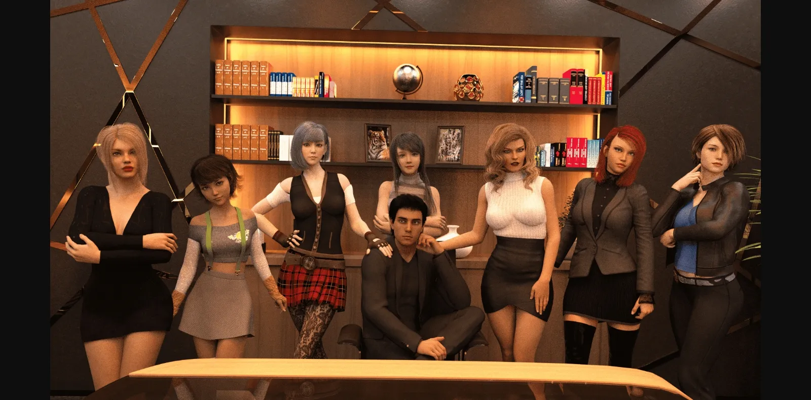 VN Ren'Py Abandoned Bad Company [v1.6] [Lennier] | Free Adult Games