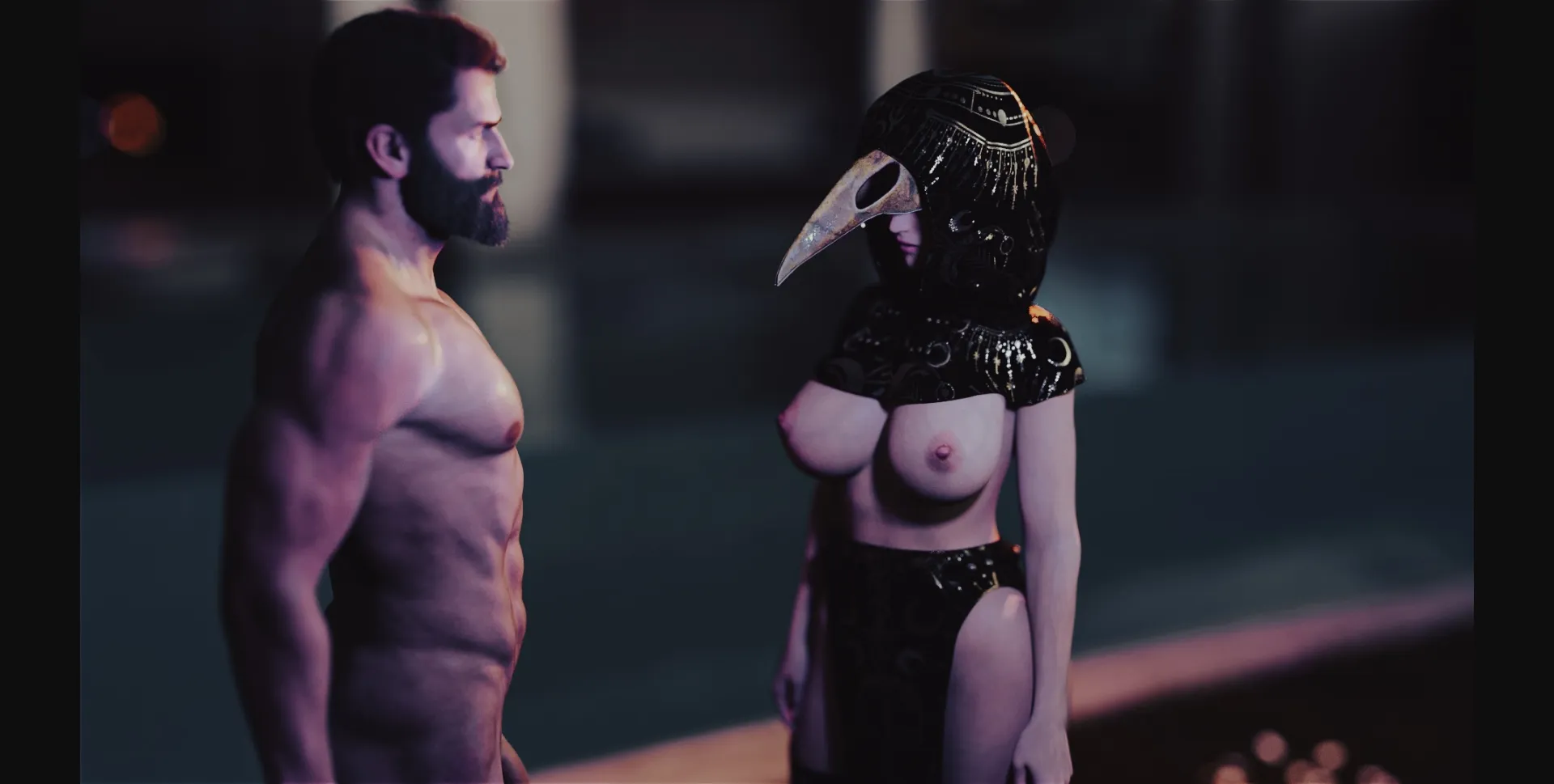 VN Ren'Py Abandoned Black Door  November King [v0.25] [MuseX] | Free Adult Games