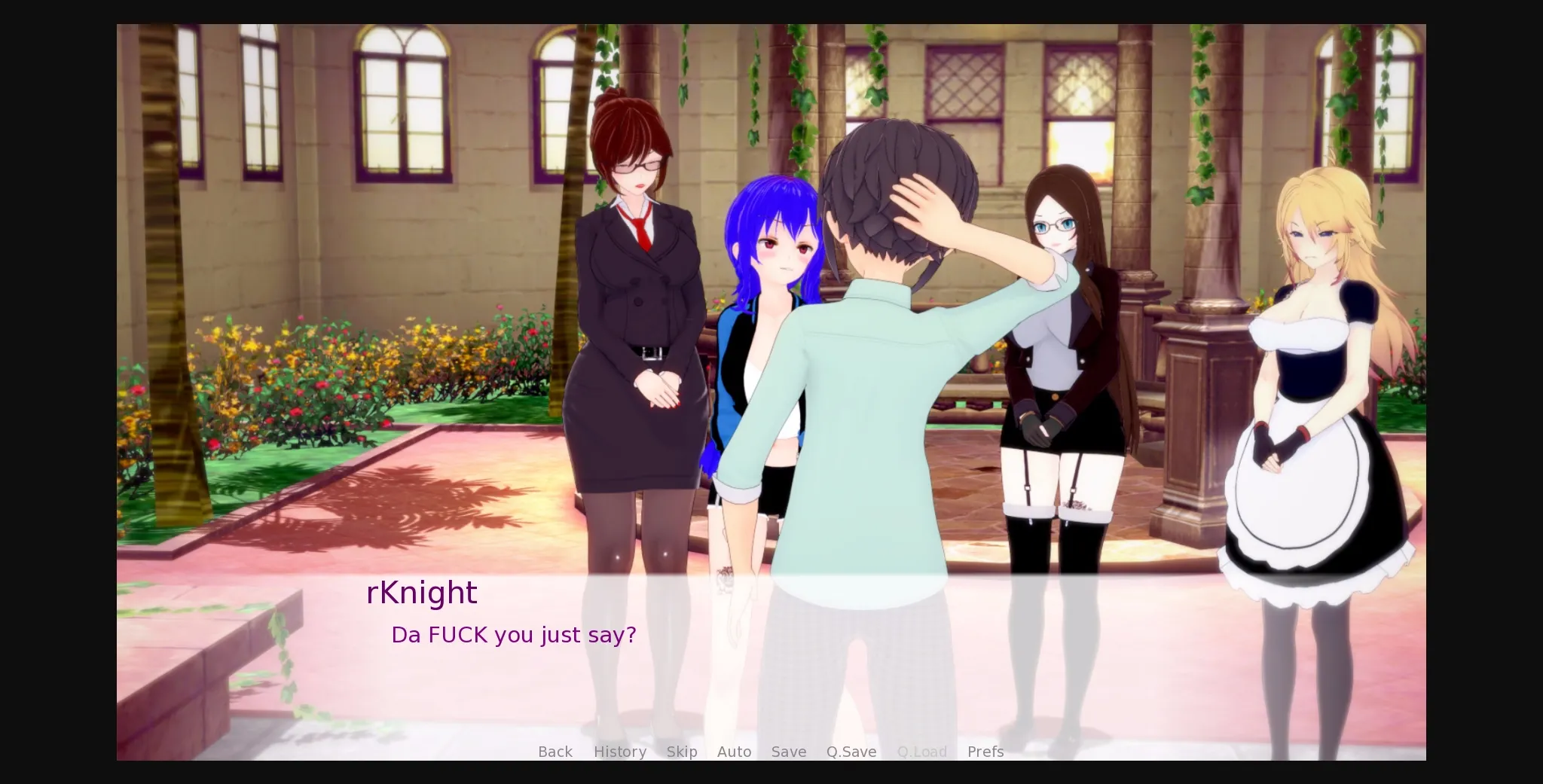 VN Ren'Py Abandoned Black Rose [Ep.2] [Heart Productions] | Free Adult Games