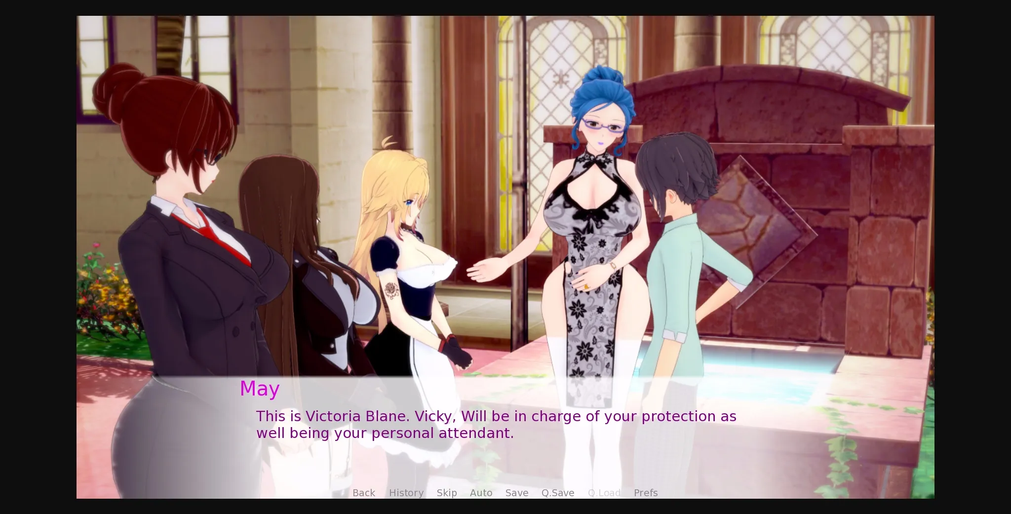 VN Ren'Py Abandoned Black Rose [Ep.2] [Heart Productions] | Free Adult Games